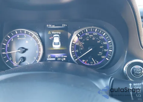 2014 Infiniti Q50 Premium z USA, uszkodzony, nr VIN JN1BV7ARXEM682694